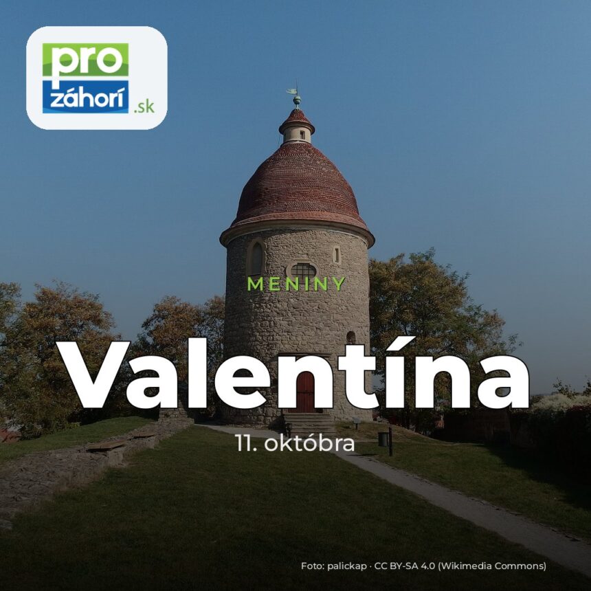 Meniny Valentína
