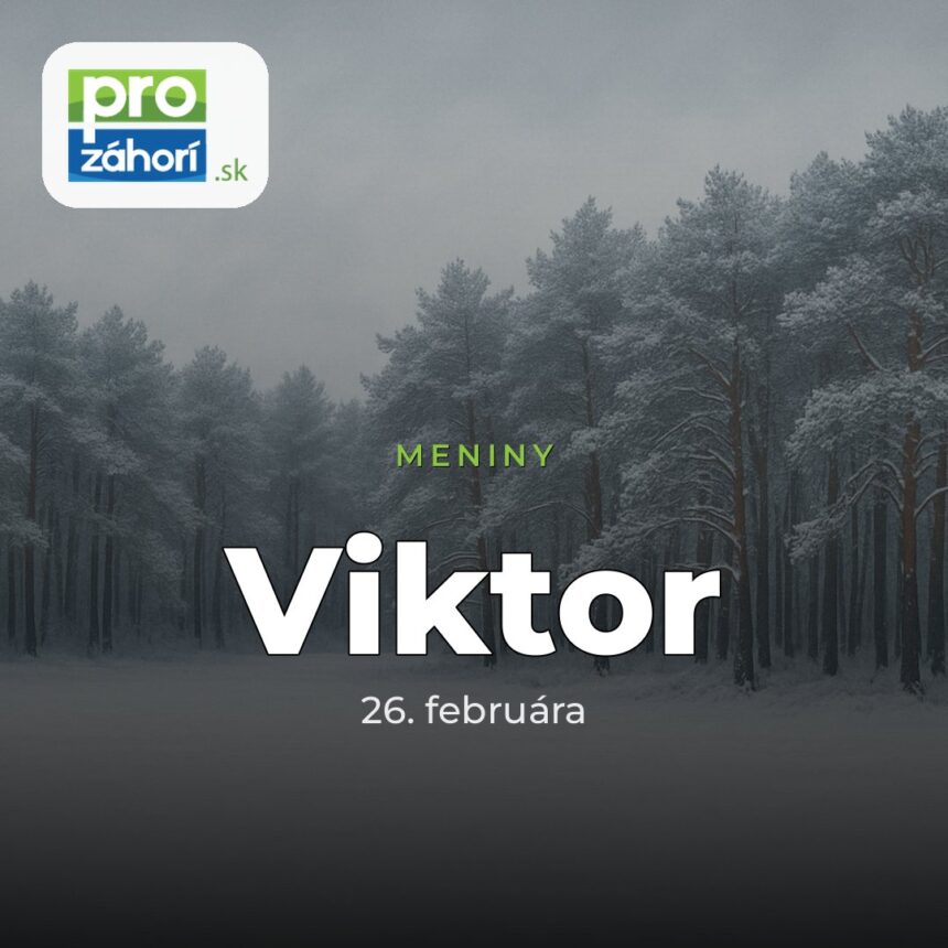 Meniny Viktor