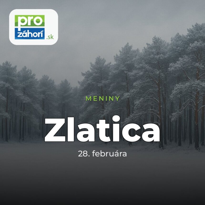 Meniny Zlatica