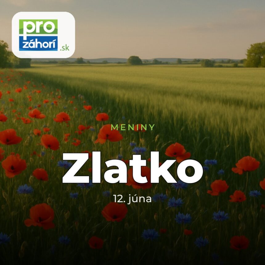 Meniny Zlatko