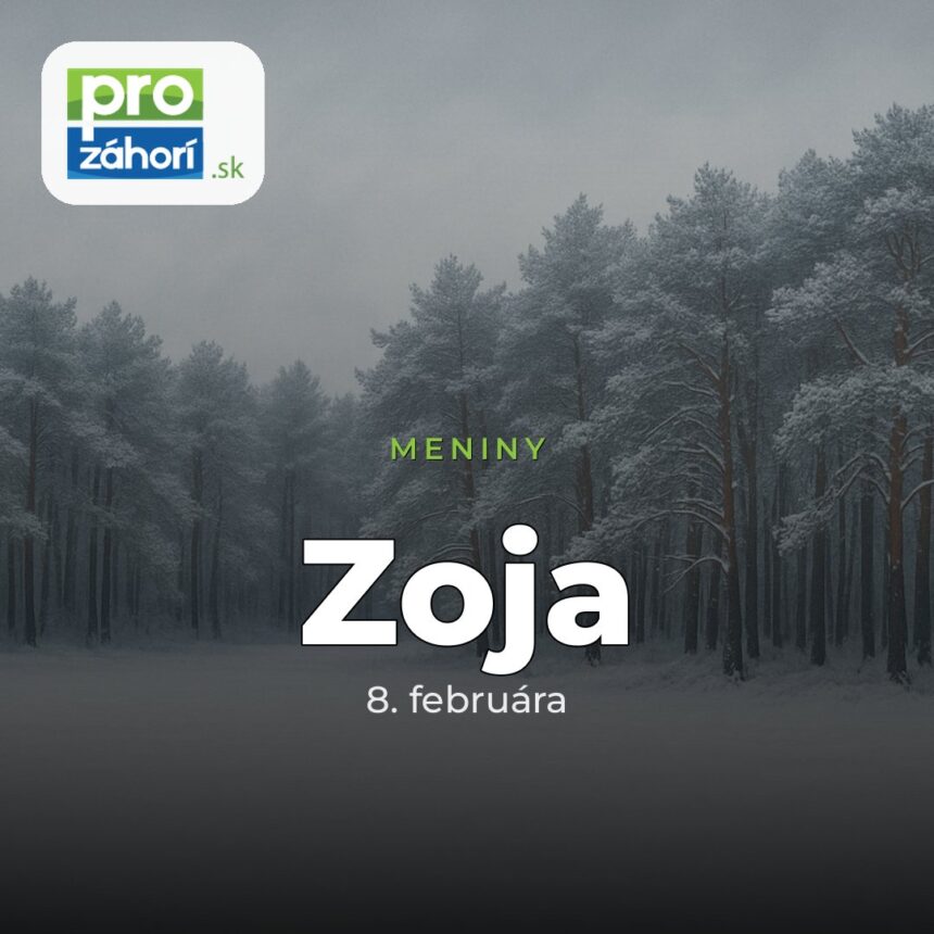 Meniny Zoja