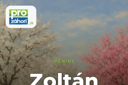 Meniny Zoltán