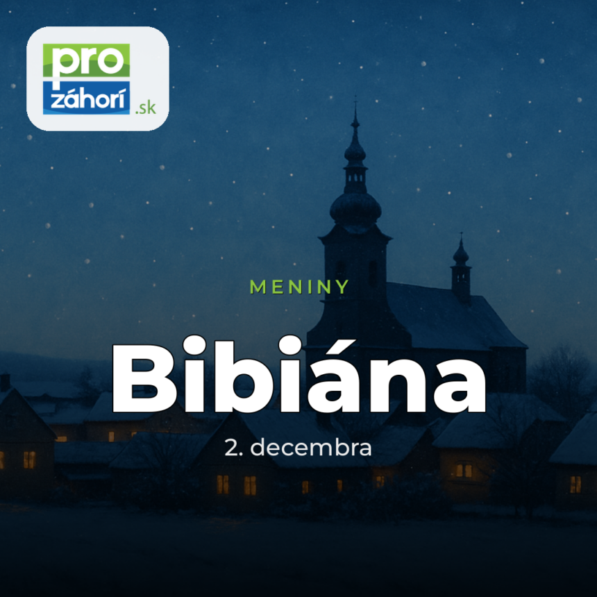 Meniny Bibiána
