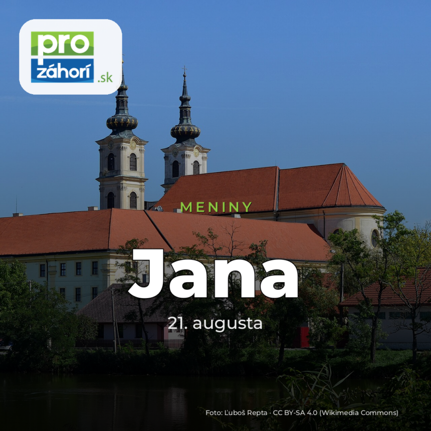 Meniny Jana