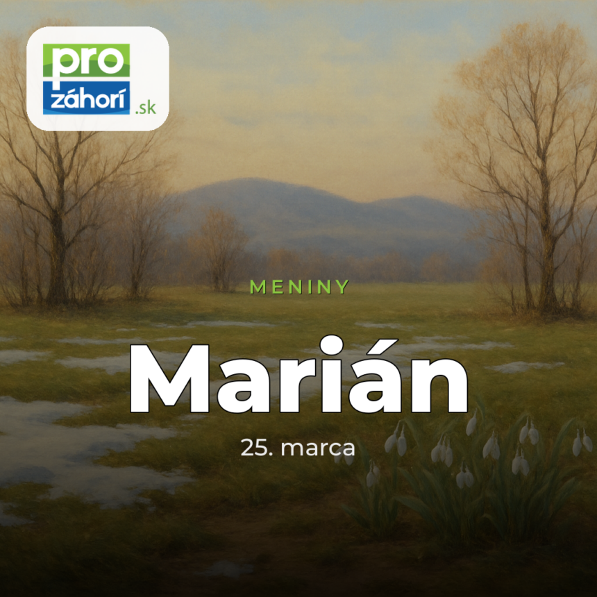 Meniny Marián