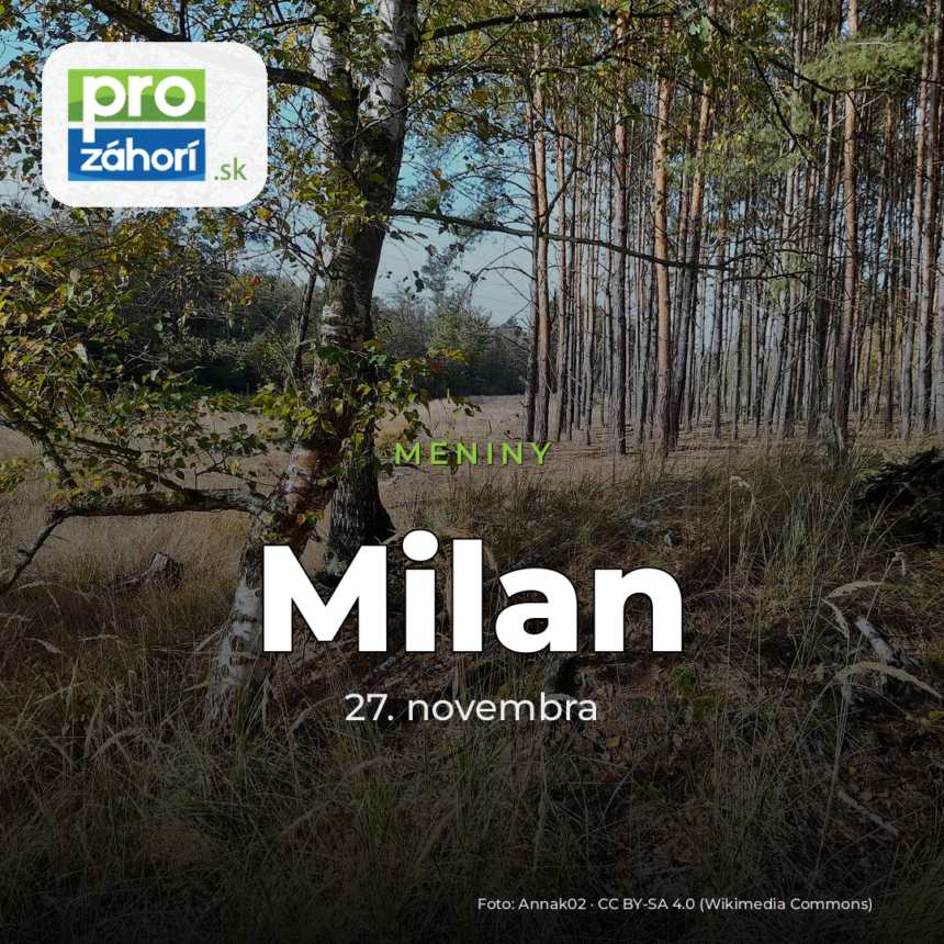 Meniny Milan