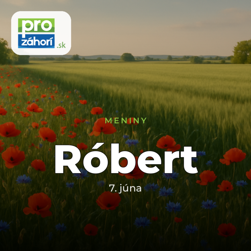 Meniny Róbert