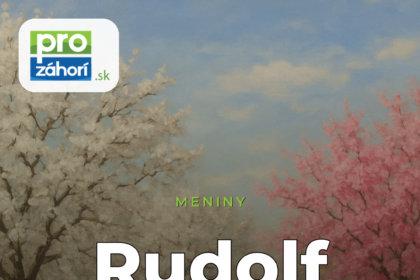 Meniny Rudolf