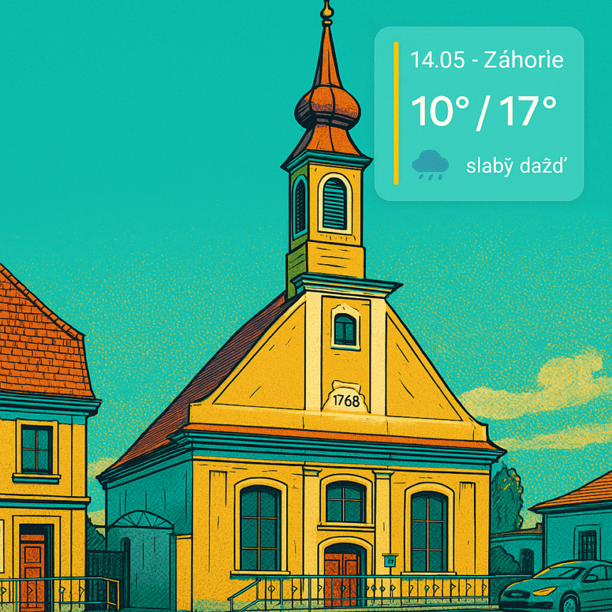 Počasie na Záhorí
