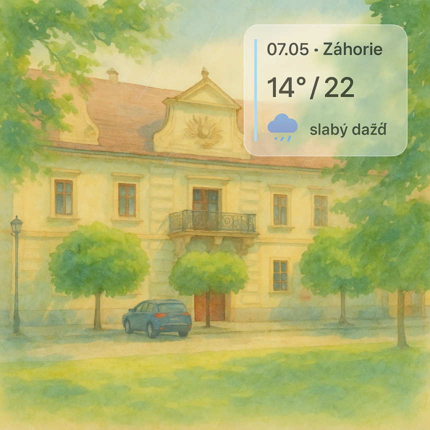 Počasie na Záhorí