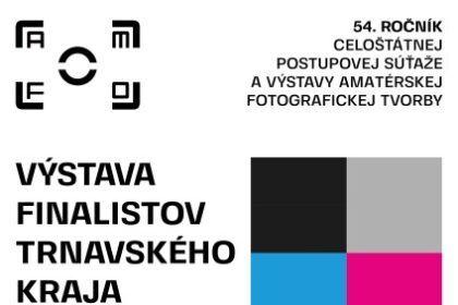 Plagát výstavy finalistov fotografickej súťaže AMFO 2026 v Záhorskom osvetovom stredisku v Senici s dátumom konania a časmi podujatí.