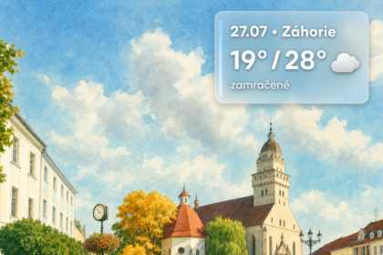 Počasie na Záhorí