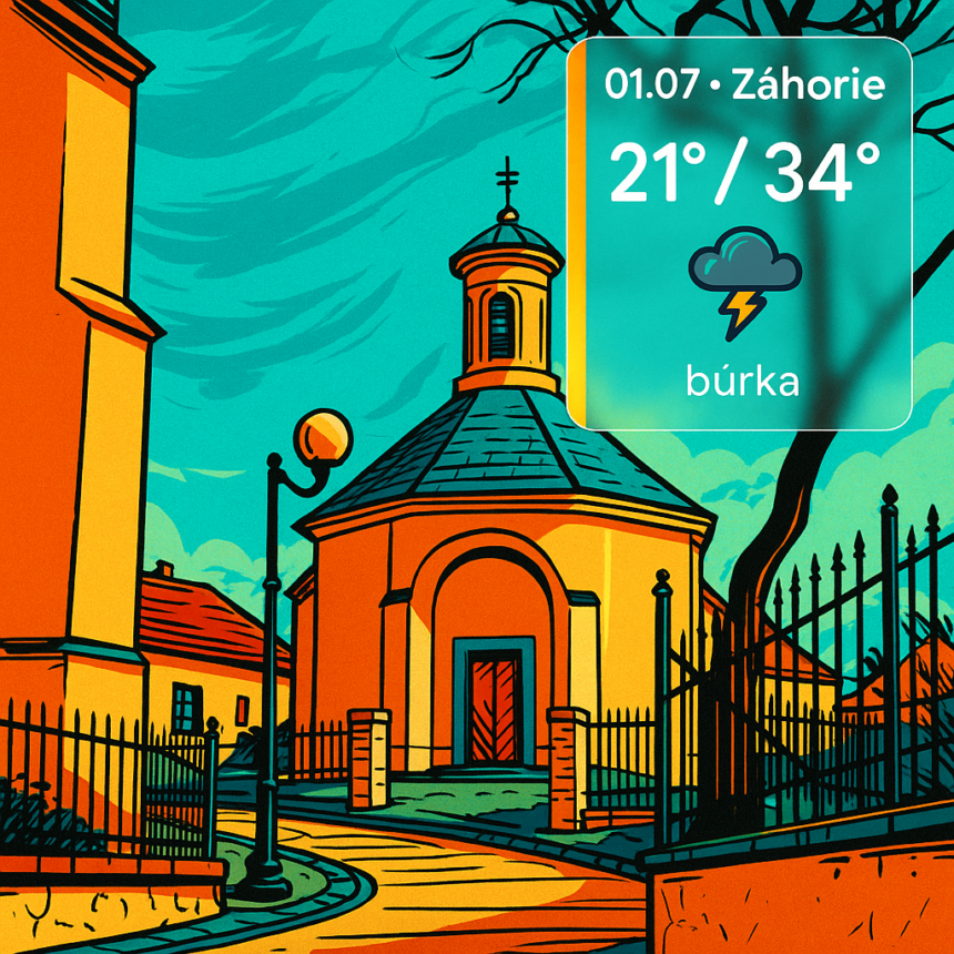 Počasie na Záhorí