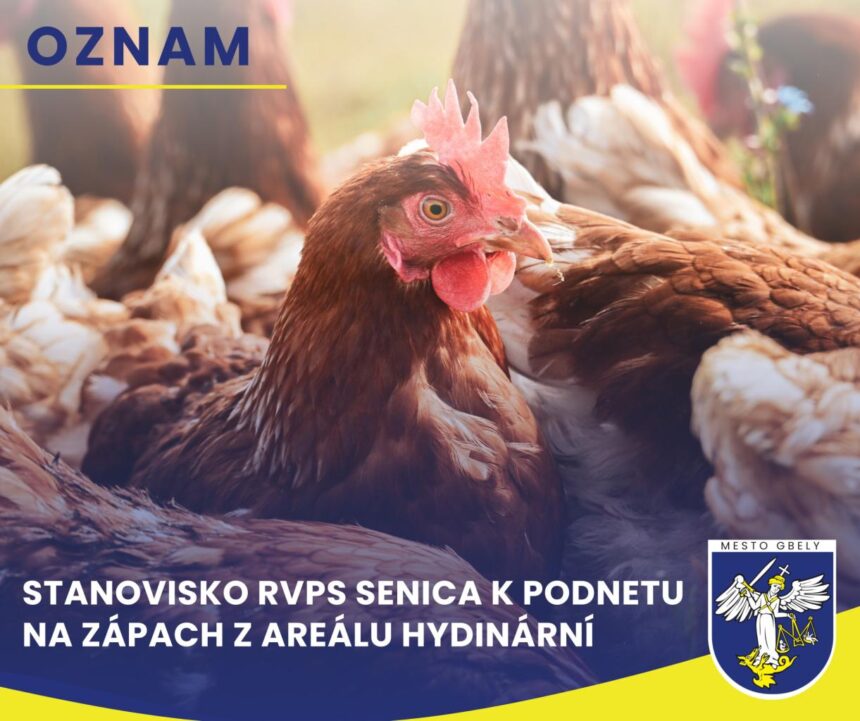 Dokument Regionálnej veterinárnej a potravinovej správy Senica o kontrole hydinárne v Gbeloch.