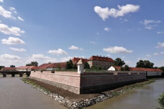 Obnovený bastión Holíčskeho zámku v areáli historickej pevnosti