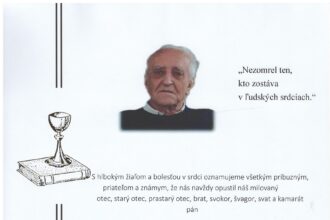 Parte s oznámením o úmrtí Ing. Drahomíra Čermáka zo Skalice.