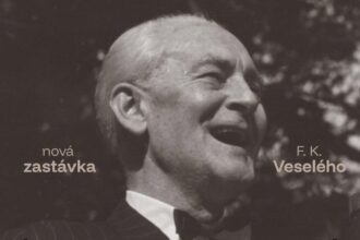 Nová tematická autobusová zastávka venovaná F. K. Veselému v Skalici