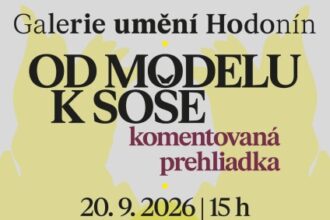 Plagát ku komentovanej prehliadke sochárskych realizácií v Senici