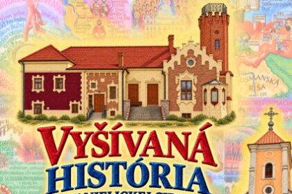 Plagát výstavy Vyšívaná história evanjelickej cirkvi v Múzeu Senica.