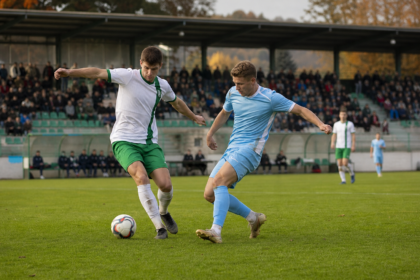 Futbalový zápas Skalica – Slovan, ilustračná fotografia