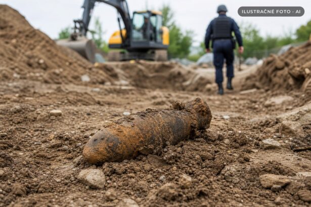 Nález munície v zemi pri výkopových prácach