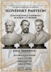 Plagát na koncert Slovenský panteón v evanjelickom kostole v Senici.